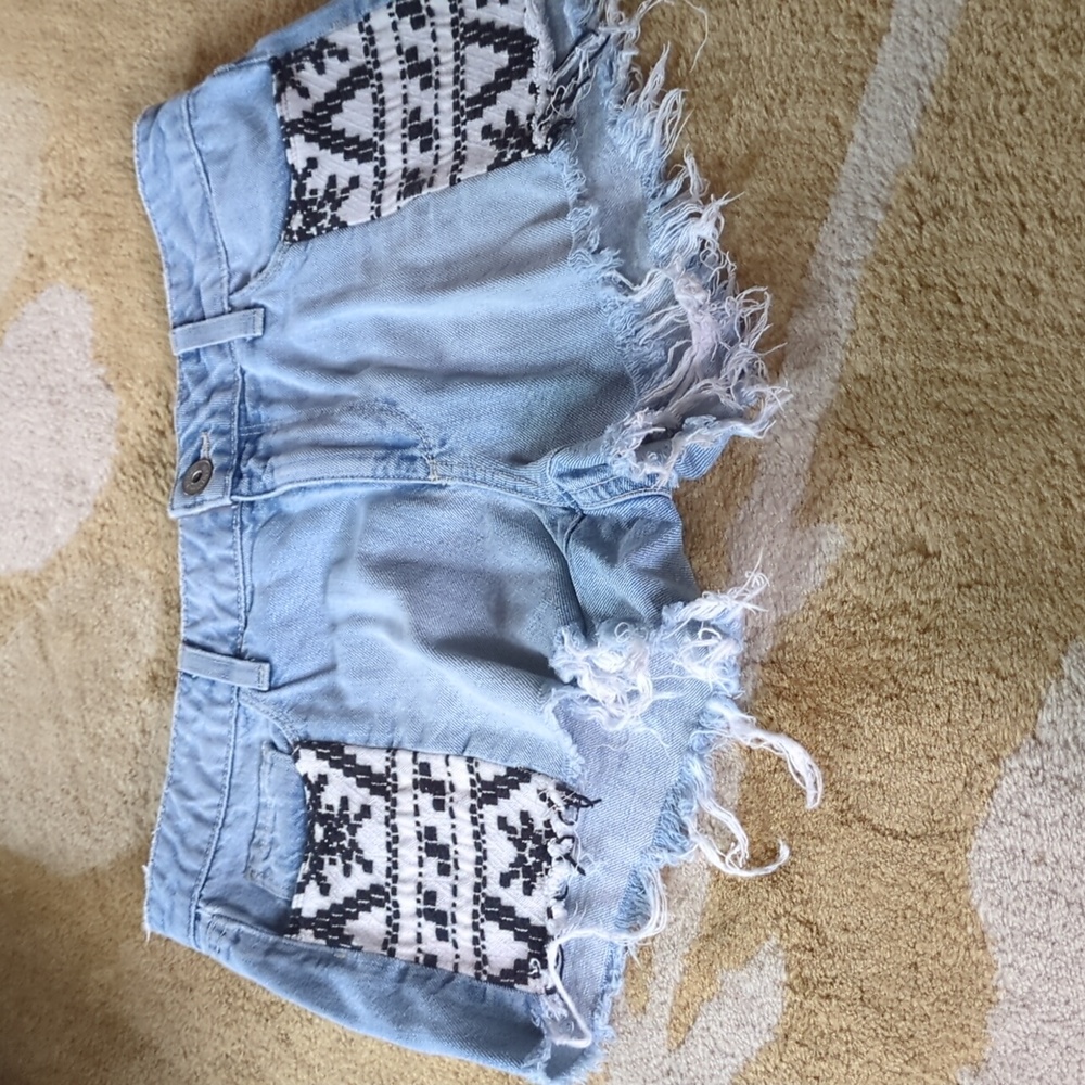 Paige Kiera Mayan Jean Shorts Sz.28